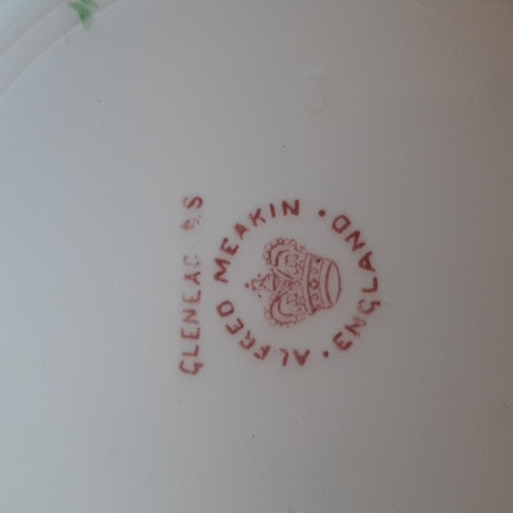 Antique 1914 Gleneagle rim soup bowls - Picture 2 of 2